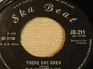 THE WAILERS MIGHTY VIKINGS - THERE SHE GOES / LONESOME FEELINGS SKA BEAT JB 211