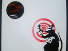 RARE BANKSY ART COVER 12” DIRTY FUNKER / “WHITE RAT”