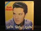 GIRLS GIRLS AND MORE GIRLS ELVIS PRESLEY RECORD WITH PHOTO SHEET