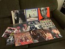 THE ROLLING STONES 9 LP w STICKY FINGERS (w ZIPPER) STRIPPED CD & UNCUT MAGAZINE