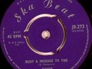 DANDY AND HIS GROUP:RUDY A MESSAGE TO YOU/TILL DEATH DO US PART:SKA BEAT '67 VG+