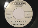 Surf 45 THE REVELS Intoxica / Comanche DOWNEY 123   Promo   MINTY Pulp Fiction