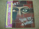 THE SWEET Give Us A Wink Japanese *GIMMIC SLEEVE* OBI 1st Press All Nr MINT