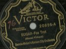 Bennie Moten Kansas City Orch, Sugar, Dear Heart, Victor 20855 78 rpm E-