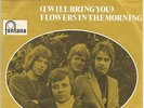 BLOND i wake up and call / flowers 7” 45 EX+ Holland PS Fontana Tages Sweden