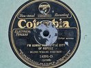 Blind Willie Johnson I'M GONNA RUN TO THE CITY OF REFUGE Columbia 14391