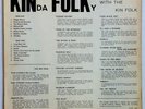The Kin Folk - Kinda Folky LP Deroy Private Press Acid Folk Test Pressing