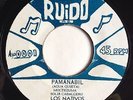 LOS NATIVOS - Panamabil - MEXICAN 45 rare early Rock n roll raw primitive crude