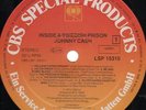 Johnny Cash - 'Inside A Swedish Prison' German CBS LP