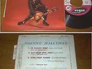 RARE French EP 45t BIEM (7') JOHNNY HALLYDAY (Lang 1961 4eme titre absent verso)