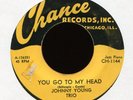 JOHNNY YOUNG TRIO You Go to My Head on Chance Red Vinyl Jazz 45 Hear