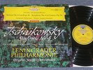 TCHAIKOVSKY 4.Symphony MRAVINSKY 1stPress 1961 *RED STEREO* DGG MINT