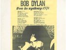 BOB DYLAN Live in Sydney 1978 BOOTLEG VINYL LP RARE