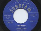 HEAR - Rare Popcorn 45 - Lonnie Sattin - Sweetheart - Sunbeam # 115 - Mint Minus
