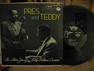 LESTER YOUNG - TEDDY WILSON QUARTET PRES AND TEDDY JAZZ LP DG VERVE MG V-8205