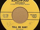Rare Doo Wop R&B 45 THE NORELKOS Tell Me Baby on KINGSWOOD #102 ORIG. VG+   HEAR
