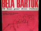 Bartok 44 duos Manzone & Gravoin LP EX/NM, CV EX
