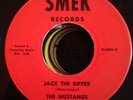 The Mustangs Jack The Ripper/You Gotta Be A Playboy Minnesota Garage Surf 45