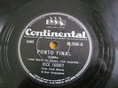78 RPM BRAZIL  DICK FARNEY JAZZ SAMBA PIANO BOSSA ALGUEM COMO TU / SEM ESSE CEU