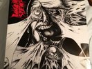 PUNGENT STENCH DISHARMONIC ORCHESTRA split Lp GREEN VINYL 1st press w/interviews