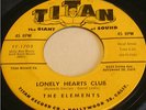 The Elements Lonely Hearts Club Doo Wop 45-Titan
