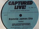 RONNIE JAMES DIO Captured Live RKO Radio Networks 2LP concert 2/13/84