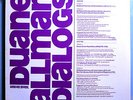 DUANE ALLMAN/ALLMAN BROTHERS BAND DIALOGS MEGA-RARE SEALED ORIG'72 PROMO-ONLY LP