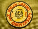ORIGINAL NORTHERN SOUL PATCH-WIGAN CASINO 2ND ANNIVERSARY- EX CON