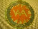 ORIGINAL NORTHERN SOUL PATCH-VERY RARE CLOTH PRINT VAVA ALL NIGHT-VG CONDITION