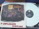 NIRVANA 'MTV Unplugged in New York' RARE WHITE VINYL LP + PIC INNER 1 PLAY MINT
