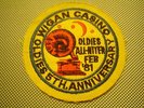 ORIGINAL NORTHERN SOUL PATCH-WIGAN CASINO OLDIES 5TH ANNIVERSARY FEB 81- EX CON