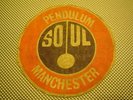 ORIGINAL NORTHERN SOUL PATCH-PENDULUM SOUL VERY RARE CLOTH PRINT -VG+ CONDITION