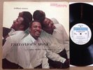 THELONIOUS MONK Brilliant Corners RIVERSIDE White Label DG Flat Edge Rare 1st VG