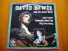 DAVID BOWIE Can't Help Thinking About Me / I Dig... RARE 1973 SPANISH 7
