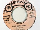 Reggae 45   Dennis Brown   Find Some One   Observer   mp3 VG+