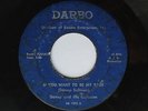 1959 Rockabilly 45 DANNY & THE GALAXIES If You Want To Be My Baby DARBO  LISTEN
