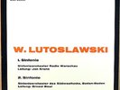 WERGO AUDIOPHILE Lutoslawski KRENZ BOUR Symphony #1 & #2 WER-60044 NM