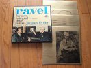 RAVEL : piano works / J.FEVRIER - G.TACCHINO  4LP Box ADES STEREO Ed.1 NMINT
