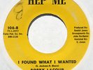 Rare NOLA 70’s Soul 45: BOBBY LACOUR I Found What I Wanted on Hep’ Me Hear