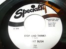 TOMMY BUSH DADDYS HOME/STOP AND THINK 7 INCH VINYL
