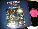 THE KINKS   -   Live At Kelvin Hall,  RARE ORIG 1967 MONO UK LP....  DECENT COPY