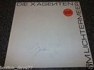 DIE X AGENTEN Im Lichtermeer LP FULLY SIGNED German1982 NDW Electronic SYNTH-POP