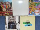 The Beatles: 10 Alben (11 LPs) - 1963 bis 1977, zumeist Wiederveröffentlichungen