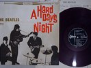 BEATLES HARD DAY'S NIGHT ODEON OP 7123 Japanese Pressing RED VINYL Vinyl LP