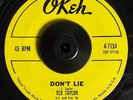 Northern Soul 45 TED TAYLOR Don't Lie / Pretending Love on Okeh