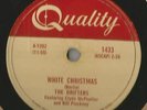 Doo Wop 78 Rpm Record The Drifters White Christmas / The Bells Of St. Mary