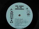  THE AMBASSADORS SOUL SUMMIT LP RECORD ONLY EX+ RARE 