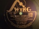 78 Rpm Swing 294 Hubert Rostaing Poitevin Sasson Guest In The Nest