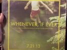 The World is a Beautiful Place Whenever if Ever Record Release Cover twiabp