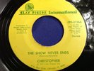Rare Private Psych Folk Rock 45: Christopher   The Show Never Ends   Clay Pigeon